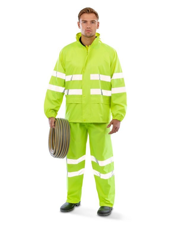 Hi-Vis Waterproof Suit