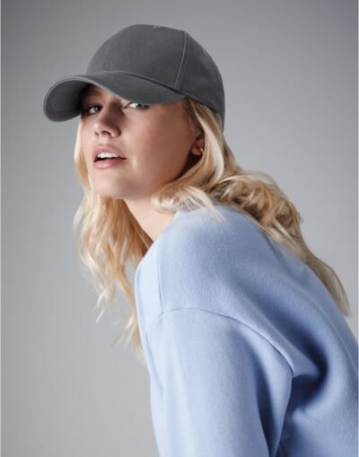 Beechfield Ultimate 6 Panel Cap — Custom Embroidery Available