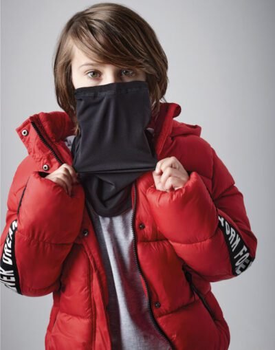 Beechfield Junior Softshell Sports Tech Neck Warmer — Custom Embroidery Available