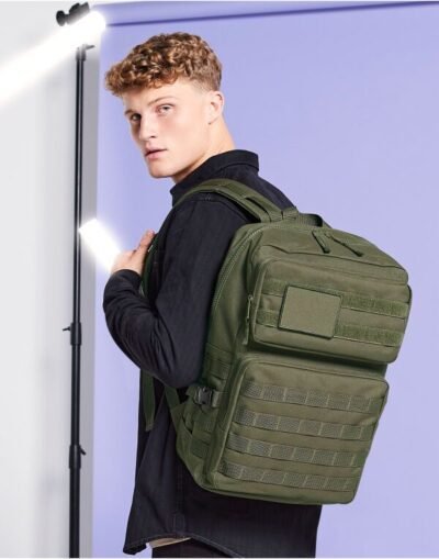 Bagbase MOLLE Tactical Backpack — Custom Embroidery Available