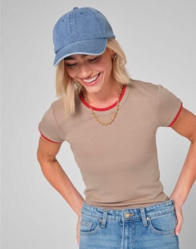 Beechfield Denim Cap — Custom Embroidery Available