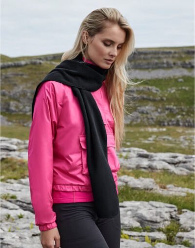 Beechfield Recycled Fleece Scarf — Custom Embroidery Available