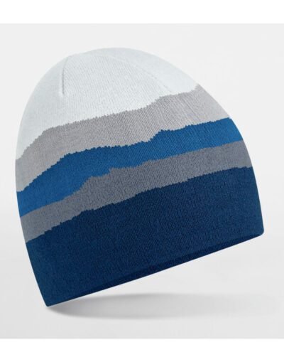 Beechfield Mountain Peaks Pull On Beanie — Custom Embroidery Available