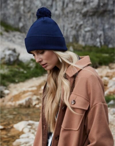 Beechfield Organic Cotton Snowstar® Beanie — Custom Embroidery Available