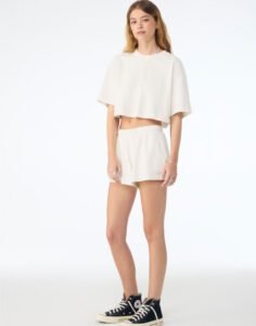 Bella Women’s Heavyweight Washed Cropped Tee