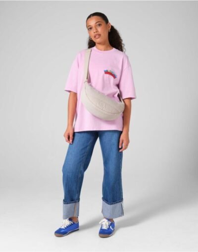 Bagbase Quilted Cross Body Bag — Custom Embroidery Available