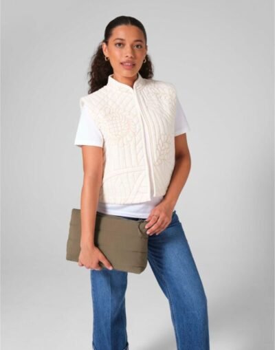 Bagbase Quilted Accessory Case — Custom Embroidery Available