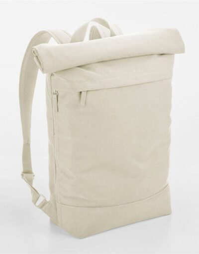 Bagbase Simplicity Roll Top Backpack — Custom Embroidery Available
