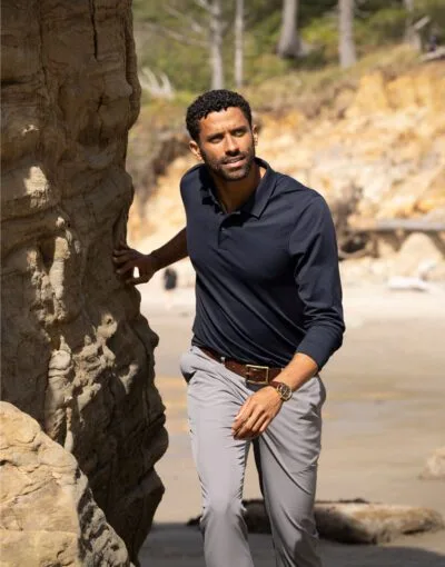 Cutter Buck Advantage Long Sleeve Polo Men — Custom Embroidery Available | Xceluk