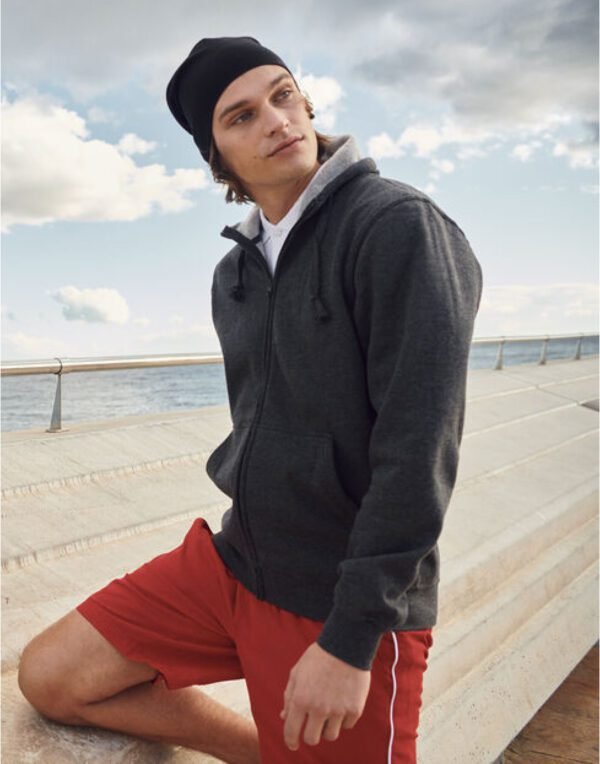 Men's Basic Hoody Full Zip