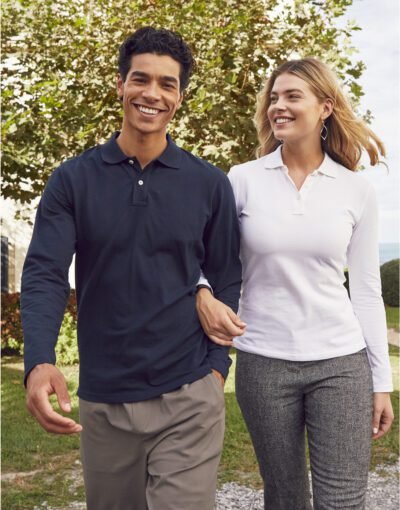 Stretch Premium Polo L/S