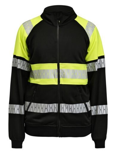 Sweatshirt Full-Zip Hi-Vis