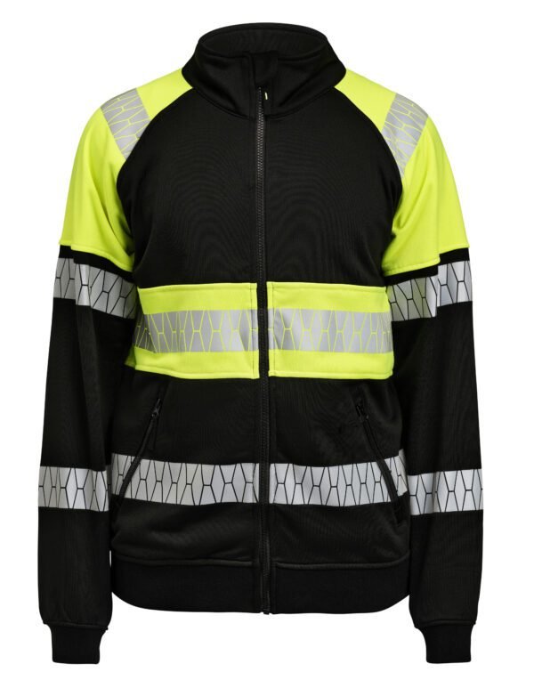 Sweatshirt Full-Zip Hi-Vis