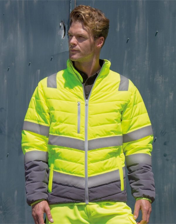 Men's Soft Padded Safety Jacket