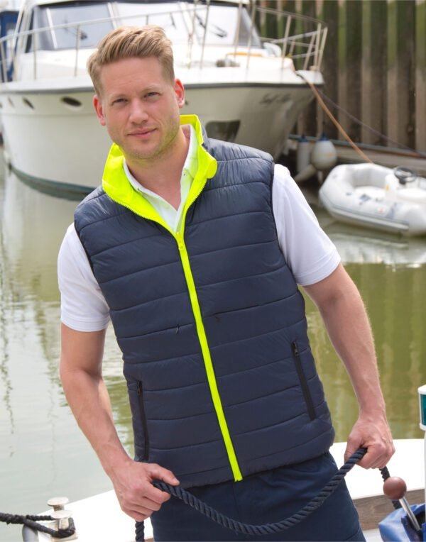 Reversible Soft Padded Safety Gilet