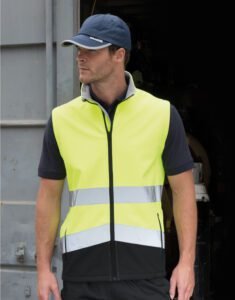 Printable Safety Softshell Gilet