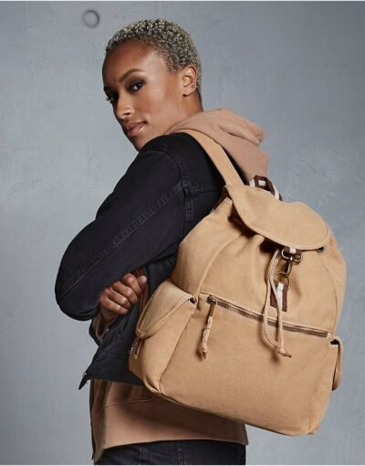 Quadra Bags VINTAGE CANVAS BACKPACK