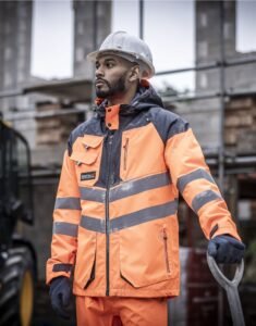 REGATTA HIGH VISIBILITY TRA340 Hi-Vis Parka Jacket