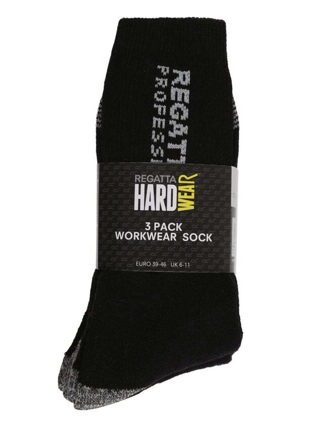 Regatta RG287 3 Pack Work Sock by Regatta — embroidered & printed workwear