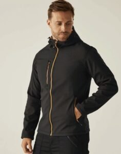 Regatta RG725 Navigate 2 Layer Hooded Softshell Jacket