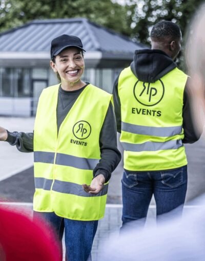 Regatta RG728 Pro Hi-Vis Two Band Easy Print Vest