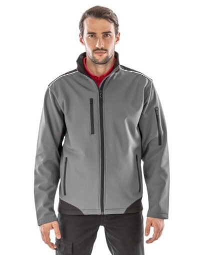 Result R124 Ripstop Softshell Workwear Jacket