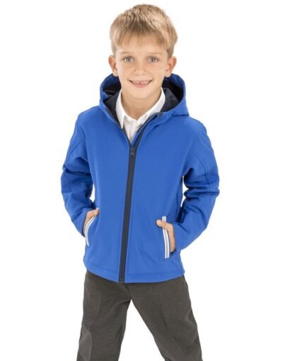 Result R224B Recycled Junior & Youth Tx Performance Hooded Softshell