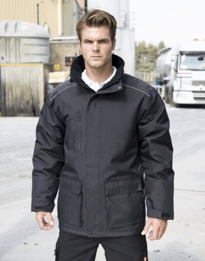 Result R305 Workguard Vostex Long Coat