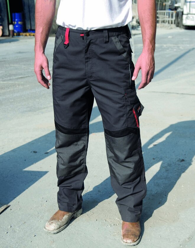 Result R310 Workguard Technical Trousers by Result — embroidered & printed workwear