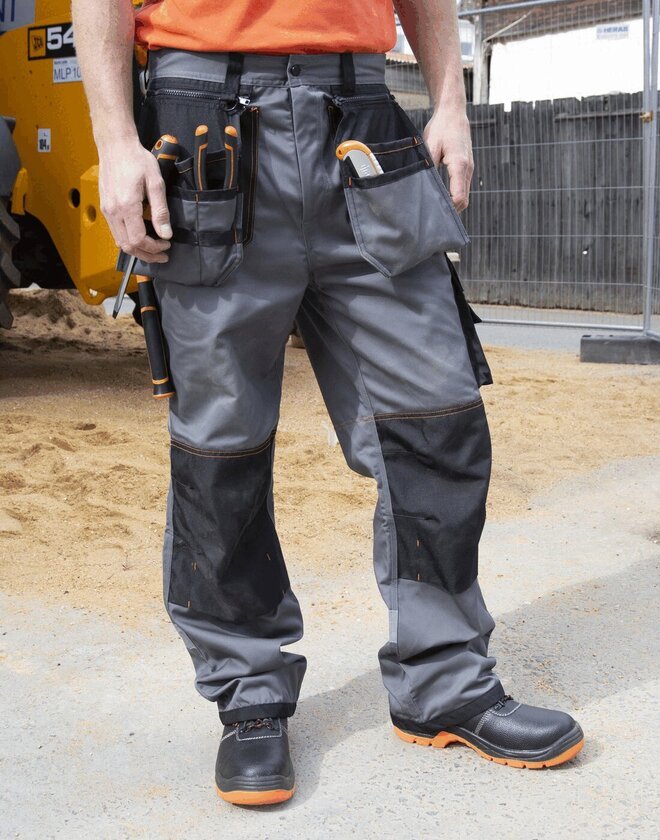 Result R324 Workguard X-Over Holster Trousers by Result — embroidered & printed workwear
