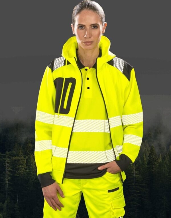 Result R503 Recycled Safety Zipped Hoodie