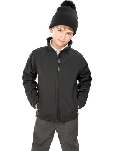 Result R901B Junior Recycled 2 Layer Printable Softshell Jacket
