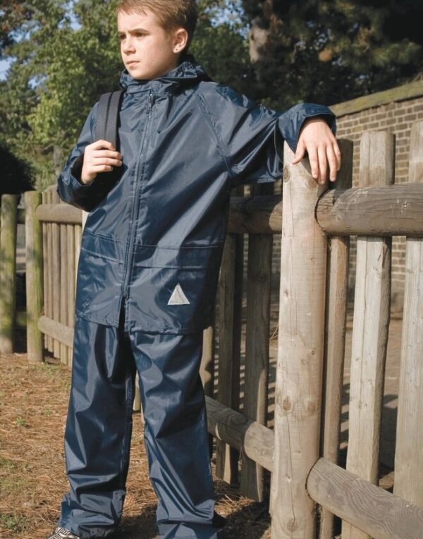 Result R95B Kids Waterproof Jacket And Trouser Set