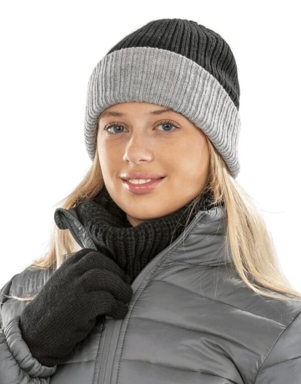Result RC378 Double Layer Knitted Hat