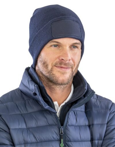 Result Recycled RC927X Recycled Double Knit Printers Beanie