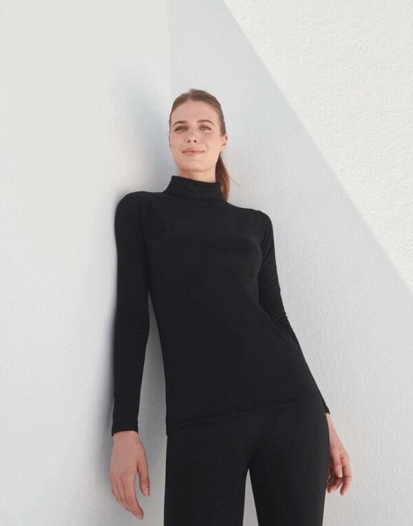 SF Clothing LADIES FEEL GOOD STRETCH ROLL NECK TOP