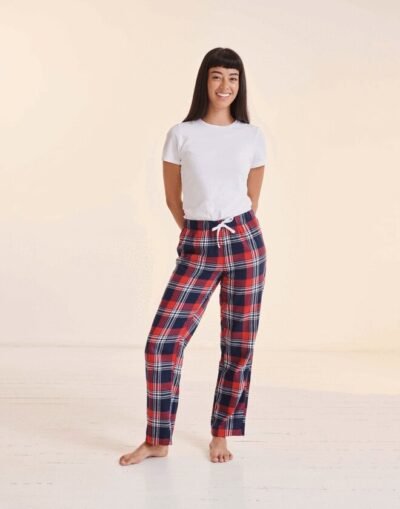 SF Clothing LADIES TARTAN LOUNGE PANTS