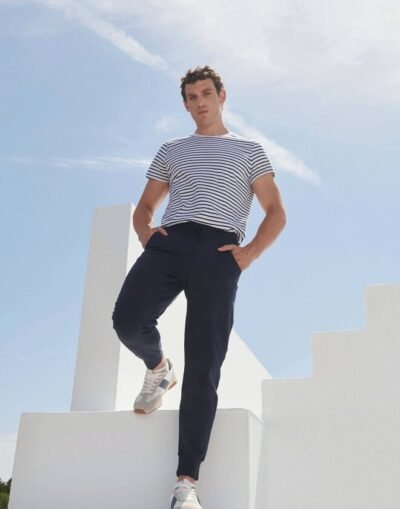 SF Clothing SF425 Mens Slim Cuffed Joggers