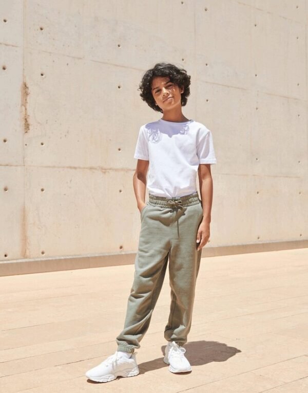 SF Clothing SM430B Kids Sustainable Fashion Cuffed Jogger