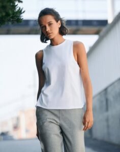 SF Clothing ST232 Ladies High Neck Slash Armhole Vest