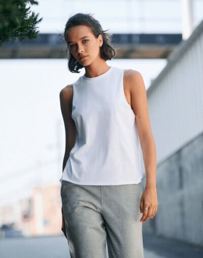 SF Clothing ST232 Ladies High Neck Slash Armhole Vest