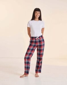 SF Clothing ST83 Ladies Tartan Lounge Pants