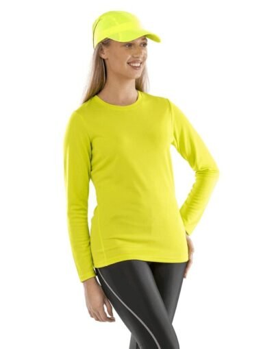 Spiro Ladies Quick Dry Long Sleeve T-Shirt (R254F)
