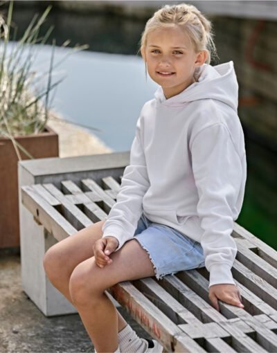 Tee Jays TJ5152B Junior Unlabeled Hooded Sweatshirt