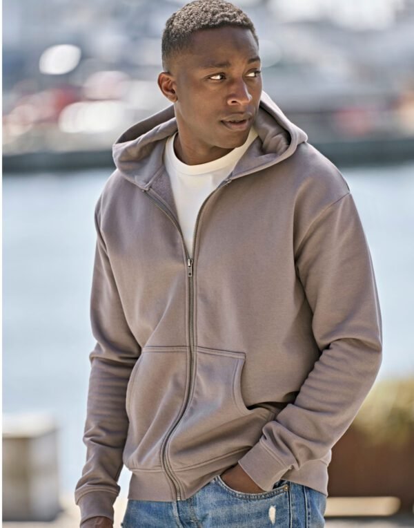 Tee Jays TJ5154 Unlabeled Hooded Full Zip Sweatshirt