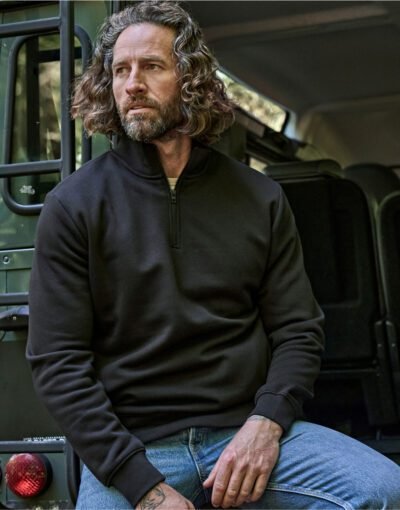 Tee Jays TJ5438 Half Zip Sweatshirt