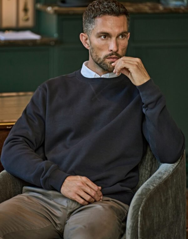 Tee Jays TJ5504 Ribbed Interlock Crewneck