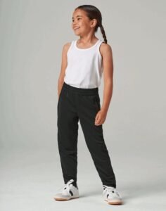 Tombo TL582B Kids Slim Leg Training Pants