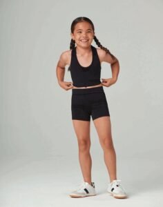 Tombo TL697B Kids Seamless Crop Top