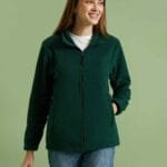 Uneek GR61 Eco Full Zip Fleece Jacket | Custom Printed and Embroidered